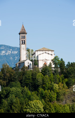 Castello di Fiemme, Dolomites, Trentin, Italie Banque D'Images