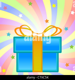 Présent fort composition, abstract vector art illustration ; image contient masque de découpe et la transparence Banque D'Images