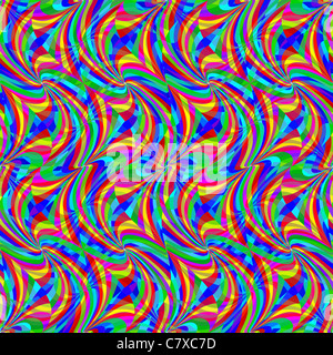 Modèle sans couture ondulée, résumé la texture ; vector art illustration Banque D'Images