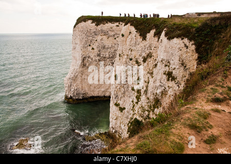 L'Old Harry Rocks, Dorset, UK Banque D'Images