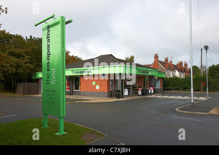 La Co-operative food store UK Banque D'Images