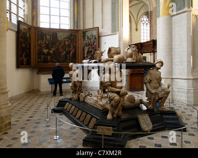 La tombe du prince chapelle ou chapelle de la famille de Nassau, ancêtres de la famille royale néerlandaise, est rarement ouvert au public. Banque D'Images