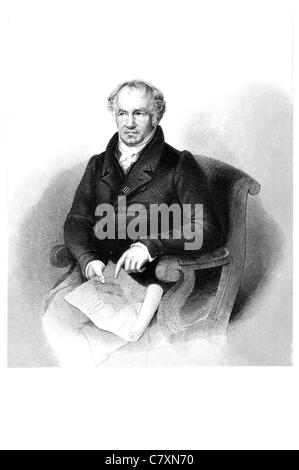Friedrich Wilhelm Heinrich Alexander Freiherr von Humboldt, naturaliste allemand 1859 1769 explorer linguiste philosophe Banque D'Images