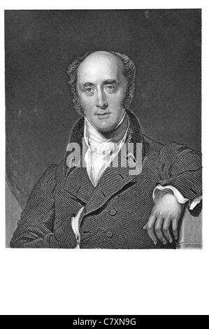 Charles Gray 2e comte de PC 1764 KG 1845 Vicomte Howick Royaume-uni Premier ministre Whig Party gouvernement britannique Banque D'Images