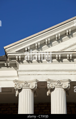 Canada,Ontario,Queenston, néo-grec Willowbank est une maison construite en 1834 et désignée comme un lieu historique national au Canada Banque D'Images