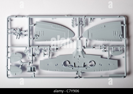 1/72 Airfix Spitfire Supermarine MK1un modèle réduit d'aéronef Banque D'Images