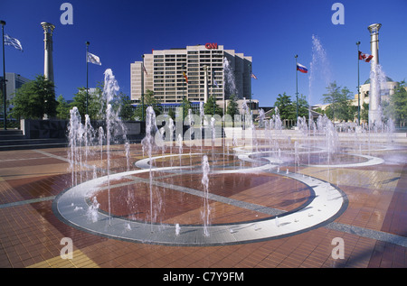 USA, Géorgie, Atlanta, Centennial Olympic Park Banque D'Images