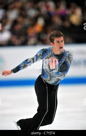 Jeffrey Buttle (CAN) lors du spectacle de patinage artistique de l'Open du Japon 2011. Banque D'Images