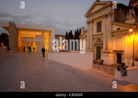 L'Italie, Lazio, Rome, l'Ara Pacis Art Centre Banque D'Images