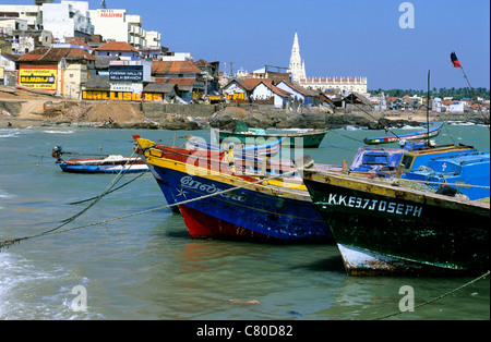 L'Inde, le Tamil Nadu, Kanyakumari point Banque D'Images