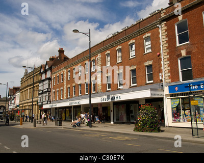 Magasin Debenhams Ligne Blue Boar Salisbury Wiltshire England UK Banque D'Images