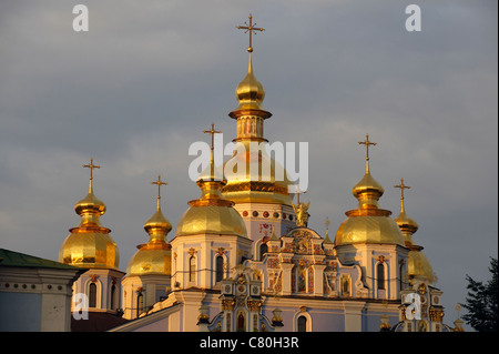 L'Ukraine, Kiev, Église orthodoxe, Saint Michael Banque D'Images