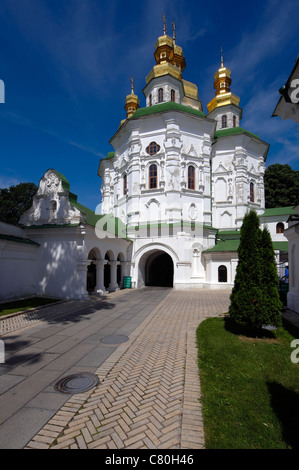 L'Ukraine, Kiev, Pechersky, historical park (monastère de la grotte) Holy Trinity Church Banque D'Images