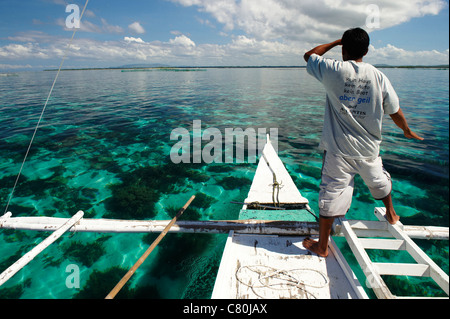 L'île de Bohol, Philippines, Balicasag Island Reef Banque D'Images