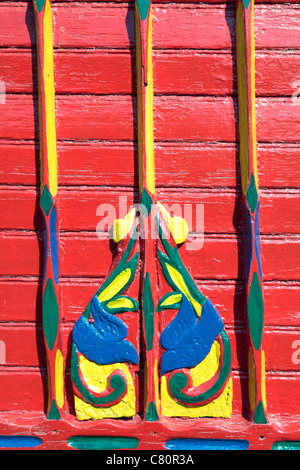 Détail de Gypsy Caravan Romani Banque D'Images