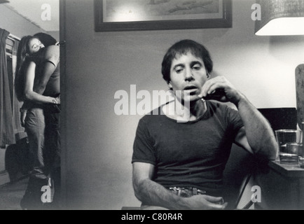 Un trick pony 1980 Warner Bros Pictures film avec Paul Simon à droite Banque D'Images