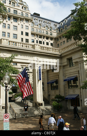 Le Willard Building, Washington DC Banque D'Images