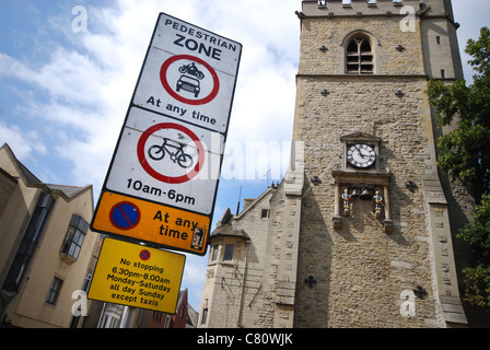 La tour Carfax Oxford Royaume-Uni Banque D'Images