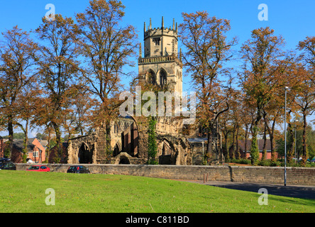 All Saints Church en Pontefract, West Yorkshire, Angleterre, Royaume-Uni. Banque D'Images