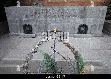 Tombeau du Soldat inconnu à l'EXTÉRIEUR DE L'ÉGLISE ST.Sofia Sofia Sofia EGLISE ST.31 Août 2011 Banque D'Images