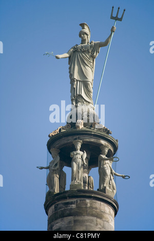 Great Yarmouth Norfolk Angleterre monument Nelson Banque D'Images