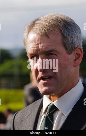 Owen Paterson, MP, pour l'Amérique du Shropshire et du secrétaire d'État à l'environnement, de l'Alimentation et des affaires rurales Banque D'Images