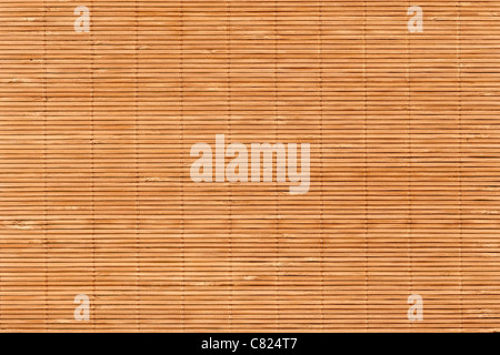 Tapis en bambou de haute qualité de texture. Banque D'Images