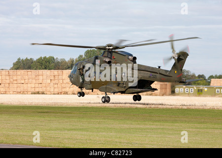 Agusta Westland EH1 EH01 Merlin HC3 ZJ119 en vol landing Banque D'Images