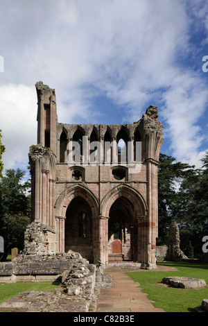 Abbaye de Dryburgh dans les Scottish Borders Banque D'Images