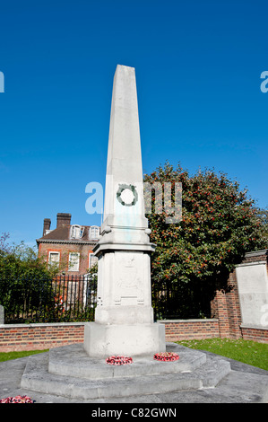 War Memorial par Heath House, Hampstead, NW3, Londres, Royaume-Uni Banque D'Images