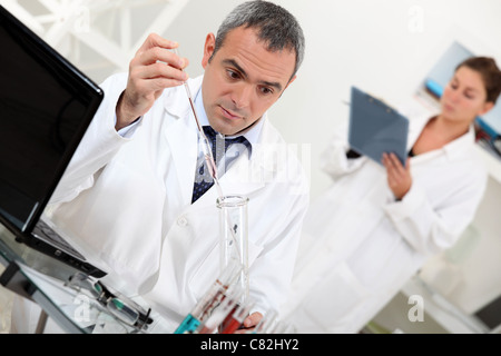 Laboratoire scientifique Banque D'Images