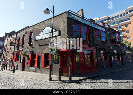 L'Anchor Bankside pub Southwark, Londres, Royaume-Uni. Banque D'Images