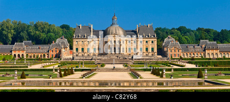 Europe, France, Seine-et-Marne (77), Vaux-le-Vicomte Banque D'Images