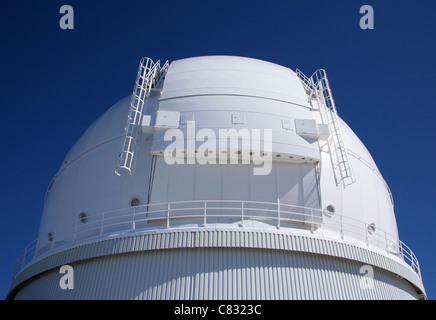 Le télescope William Herschel dôme sur le sommet de La Palma. Banque D'Images