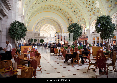 Le Thundergrille restaurant à Union Station, Washington DC USA Banque D'Images