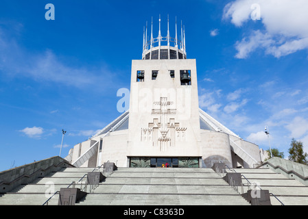 Metropolitan Cathedral of Christ the King, Liverpool, Royaume-Uni Banque D'Images