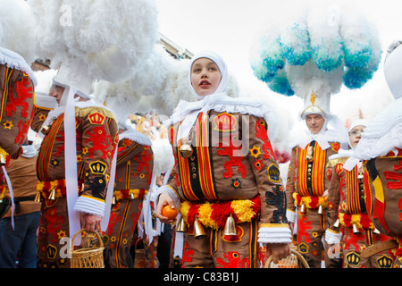 Carnaval de Binche belgique Banque D'Images