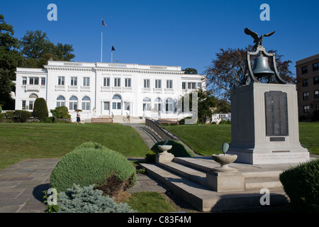 Wiley Hall, United States Merchant Marine Academy, Kings Point, Long Island, New York Banque D'Images