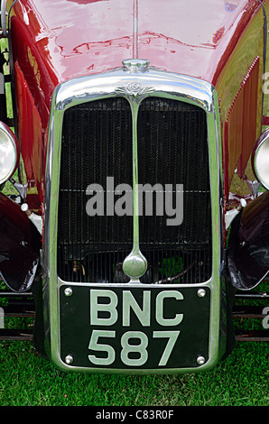 Calandre d'un BSA Three-Wheeler Banque D'Images