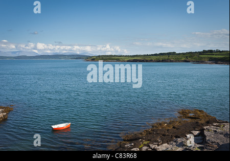 Bateau vide dans le lac Banque D'Images