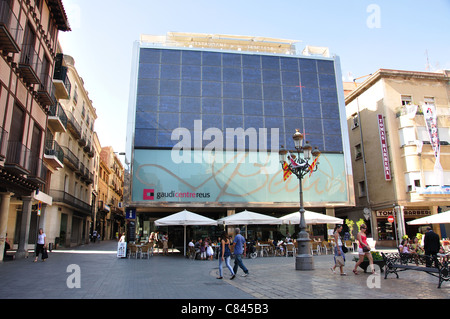 Placa Mercadal, Reus, province de Tarragone, Catalogne, Espagne Banque D'Images