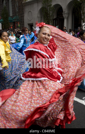 Mexican Indpendence Day Parade, NEW YORK. Banque D'Images