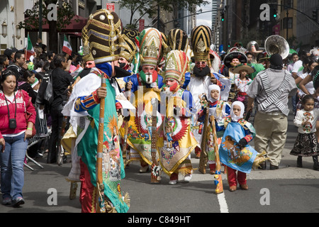 Mexican Indpendence Day Parade, NEW YORK. Banque D'Images