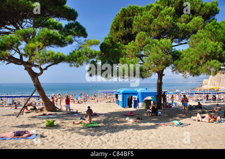 Platja dels Capellans, Salou, Costa Dorada, province de Tarragone, Catalogne, Espagne Banque D'Images