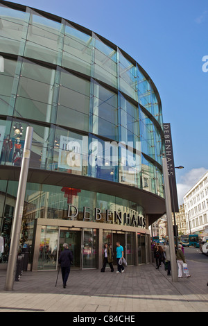 Magasin Debenhams à Liverpool One shopping mall. Banque D'Images