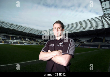 Shane Williams le Pays de Galles et Ospreys rugby en photo au Liberty Stadium de Swansea . Banque D'Images