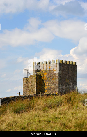 Jubillee Tower, Westfield House Farm, Abbeystead tomba, Lancashire, Angleterre, Royaume-Uni, Europe. Banque D'Images