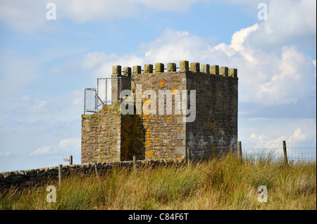 Jubillee Tower, Westfield House Farm, Abbeystead tomba, Lancashire, Angleterre, Royaume-Uni, Europe. Banque D'Images