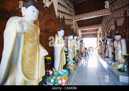 Temple bouddhiste de Dhammikarama, Georgetown, Penang, Malaisie, Asie du Sud Est Banque D'Images