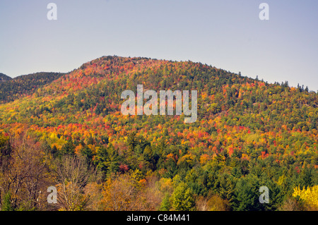 Automne dans les Adirondacks autour du lac Placid, Keene, North Elba Banque D'Images